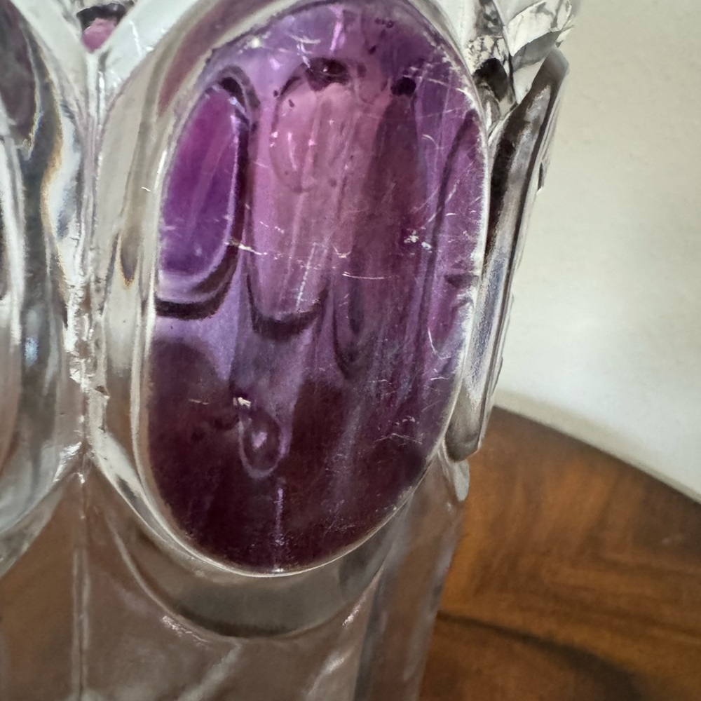 Antique Pitcher by: US Glass Co. EPAG 15155 pattern Nobby Bull’s Eye, Cromwell - Picture 12 of 13